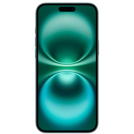 Apple iPhone 16 Plus - 5G smartphone - dual-SIM  /  Internal Memory 128 GB - OLED display - 6.7" - 2796 x 1290 pixels - 2x rear cameras 48 MP, 12 MP - front camera 12 MP - teal - 1