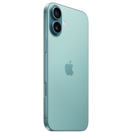 Apple iPhone 16 Plus - 5G smartphone - dual-SIM  /  Internal Memory 128 GB - OLED display - 6.7" - 2796 x 1290 pixels - 2x rear cameras 48 MP, 12 MP - front camera 12 MP - teal - 2