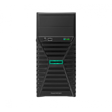 HPE ProLiant ML30 Gen11 - Server - tower 4U - 1-way - 1 x Xeon E-2434 / up to 5 GHz - RAM 32 GB - SATA - hot-swap 2.5" bay(s) - SSD 2 x 480 GB - Gigabit Ethernet - monitor: none - Smart Choice - 0