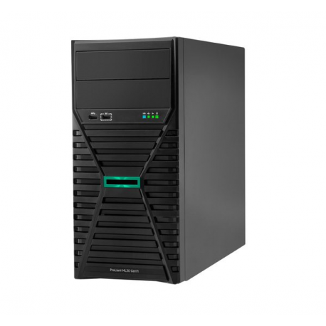 HPE ProLiant ML30 Gen11 - Server - tower 4U - 1-way - 1 x Xeon E-2414 / up to 4.5 GHz - RAM 32 GB - SATA - non-hot-swap 3.5" bay(s) - HDD 2 x 1 TB - Gigabit Ethernet - monitor: none - Smart Choice - 1