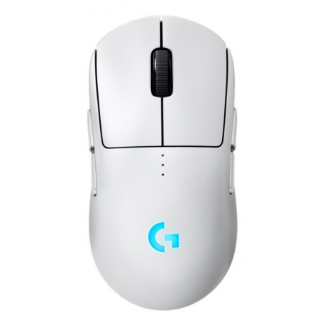 Logitech G PRO 2 - Mouse - gaming - right and left-handed - optical - 8 buttons - wireless, wired - 2.4 GHz, USB - USB Logitech LIGHTSPEED receiver - white - 0