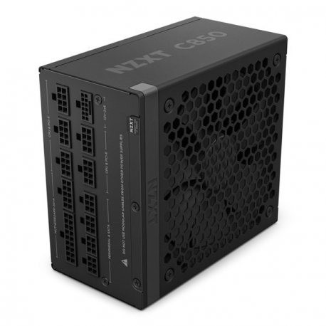 NZXT C-Series C850 - Power supply (internal) - ATX12V 3.1 /  EPS12V 2.92 - 80 PLUS Gold - AC 100-240 V - 850 Watt - active PFC - Europe - matte black - 0
