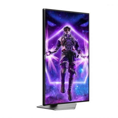 AOC AGON PRO AG326UD - OLED monitor - gaming - 32" (31.5" viewable) - 3840 x 2160 4K UHD (2160p) @ 165 Hz - 250 cd / m² - 15000000:1 - DisplayHDR 400 True Black - 0.03 ms - 2xHDMI, DisplayPort - speakers - dark grey - 3