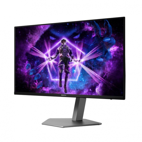 AOC AGON PRO AG326UD - OLED monitor - gaming - 32" (31.5" viewable) - 3840 x 2160 4K UHD (2160p) @ 165 Hz - 250 cd / m² - 15000000:1 - DisplayHDR 400 True Black - 0.03 ms - 2xHDMI, DisplayPort - speakers - dark grey - 4