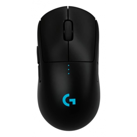 Logitech G PRO 2 - Mouse - gaming - right and left-handed - optical - 8 buttons - wireless, wired - 2.4 GHz, USB - USB Logitech LIGHTSPEED receiver - black - 0