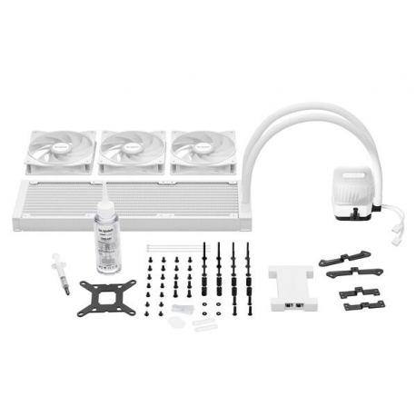 be quiet! Light Loop - Processor liquid cooling system  - Radiator Size:  360 mm - (for: LGA1851, LGA1700, LGA1200, LGA1150, LGA1151, LGA1155, AM4, AM5) - 120 mm - white - 6
