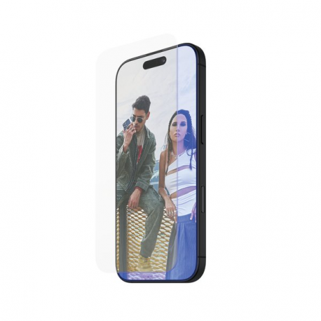 SAFE. by PanzerGlass - Screen protector for mobile phone - anti-blue light, ultra-wide fit - glass - for Apple iPhone 15 Plus, 16 Plus - 0