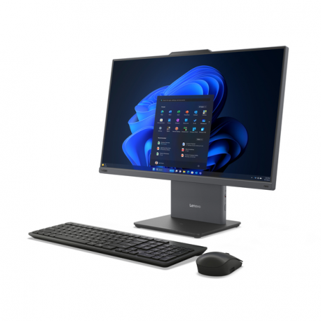 Lenovo ThinkCentre neo 50a 24 Gen 5 12SD - All-in-one with monitor stand - Core i5 13420H  /  up to 4.6 GHz - RAM 16 GB - SSD 512 GB - TCG Opal Encryption 2, NVMe - UHD Graphics - Gigabit Ethernet, Bluetooth 5.2, IEEE 802.11ax (Wi-Fi 6) - Win 11 Pro - monitor: LED 23.8" 1920 x 1080 (Full HD) @ 100 Hz touchscreen - keyboard: Nordic - luna grey - Lenovo TopSeller - with 3 Years Lenovo Onsite Support, CO2 Offset 0.5 ton (2nd Gen) - 9