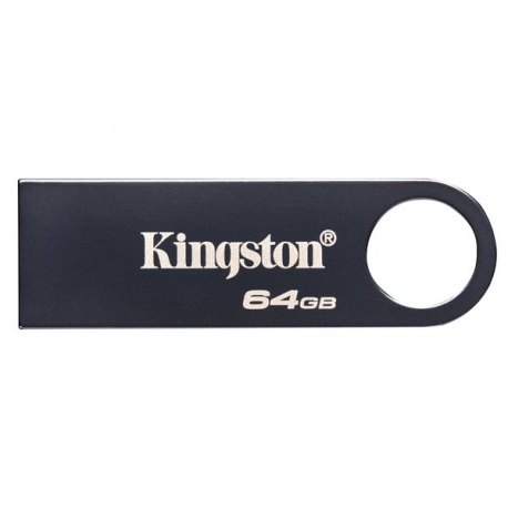 Kingston DataTraveler SE9 G3 - USB flash drive - 64 GB - USB 3.2 Gen 1 - dark nickel - 4