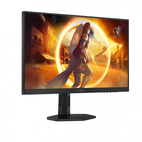 AOC Gaming Q27G4XF - LED monitor - gaming - 27" - 2560 x 1440 QHD @ 180 Hz - Fast IPS - 300 cd / m² - 1000:1 - HDR10 - 0.5 ms - HDMI, DisplayPort - black - 12