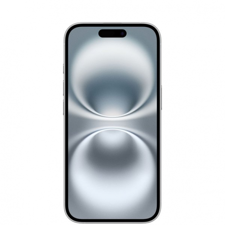 Apple iPhone 16 - 5G smartphone - dual-SIM  /  Internal Memory 128 GB - OLED display - 6.1" - 2556 x 1179 pixels - 2x rear cameras 48 MP, 12 MP - front camera 12 MP - white - 1