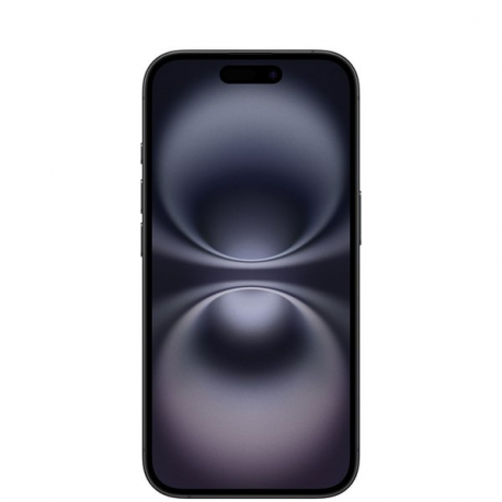 Apple iPhone 16 - 5G smartphone - dual-SIM  /  Internal Memory 128 GB - OLED display - 6.1" - 2556 x 1179 pixels - 2x rear cameras 48 MP, 12 MP - front camera 12 MP - black - 1