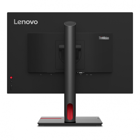 Lenovo ThinkVision T24d-30 - LED monitor - 24" - 1920 x 1200 Full HD (1080p) @ 100 Hz - IPS - 300 cd / m² - 1500:1 - 4 ms - HDMI, VGA, DisplayPort - speakers - raven black - 5