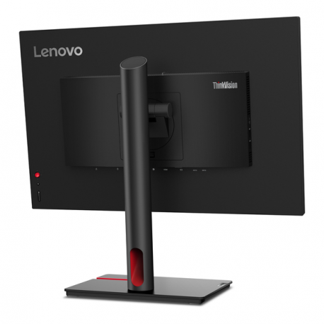Lenovo ThinkVision T24d-30 - LED monitor - 24" - 1920 x 1200 Full HD (1080p) @ 100 Hz - IPS - 300 cd / m² - 1500:1 - 4 ms - HDMI, VGA, DisplayPort - speakers - raven black - 6