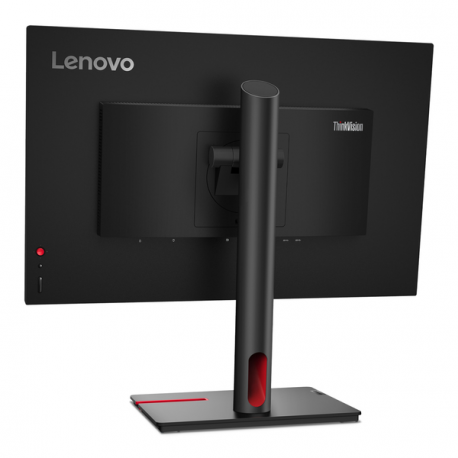 Lenovo ThinkVision T24d-30 - LED monitor - 24" - 1920 x 1200 Full HD (1080p) @ 100 Hz - IPS - 300 cd / m² - 1500:1 - 4 ms - HDMI, VGA, DisplayPort - speakers - raven black - 7