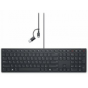 Dell Wired Collaboration Keyboard KB525C - Keyboard - USB, USB-C - QWERTY - Pan Nordic - black - with 3 years Advanced Exchange Service