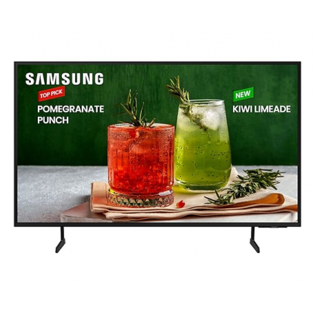 Samsung BE50D-H - 50" Diagonal Class BED-H Series LED-backlit LCD TV - Crystal UHD - digital signage - Smart TV - Tizen OS - 4K UHD (2160p) 3840 x 2160 - HDR - Edge LED BLU - black - 2