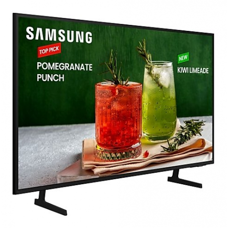Samsung BE55D-H - 55" Diagonal Class BED-H Series LED-backlit LCD TV - Crystal UHD - digital signage - Smart TV - Tizen OS - 4K UHD (2160p) 3840 x 2160 - HDR - Edge LED BLU - black - 6