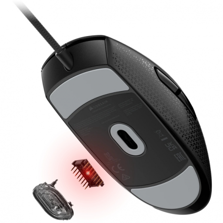 CORSAIR Gaming M55 - Mouse - optical - 6 buttons - wired - USB - 1