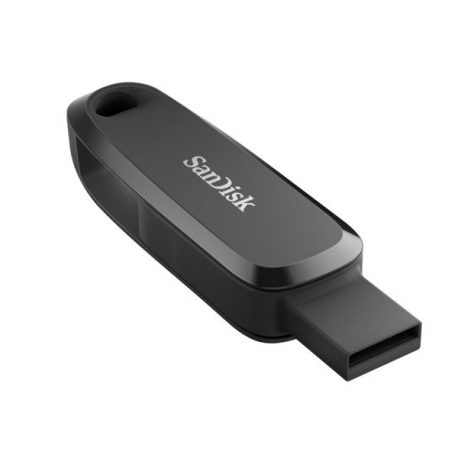 SanDisk Phone - USB flash drive - 256 GB - USB 3.2 Gen 1  /  USB-C - black - 1