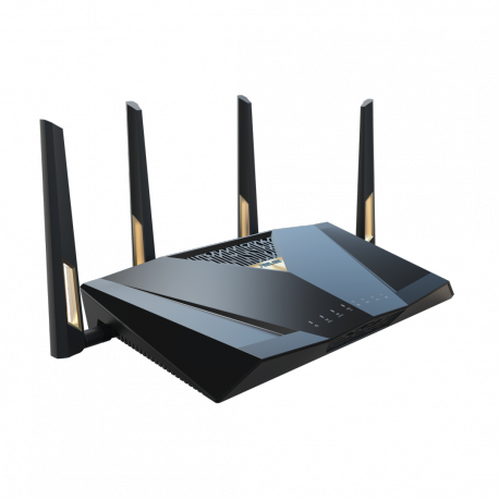 ASUS RT-BE88U - Wireless router 9-port switch - 1GbE, 2.5GbE, Wi-Fi 7 - WAN ports: 3 Dual Band - 2