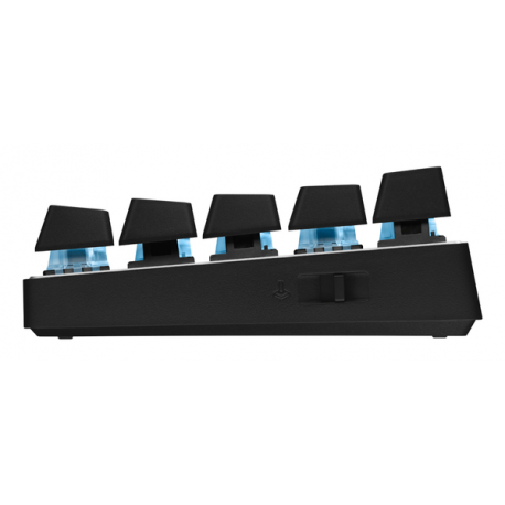 Logitech G PRO X 60 - Keyboard - 60% - TKL - backlit - wireless - 2.4 GHz, Bluetooth - QWERTY - Pan Nordic - black - 1