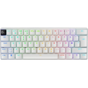 Logitech G PRO X 60 - Keyboard - 60% - TKL - backlit - wireless - 2.4 GHz, Bluetooth - QWERTY - Pan Nordic - white
