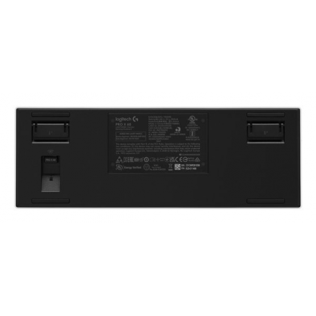 Logitech G PRO X 60 - Keyboard - 60% - TKL - backlit - wireless - 2.4 GHz, Bluetooth - QWERTY - Pan Nordic - white - 2