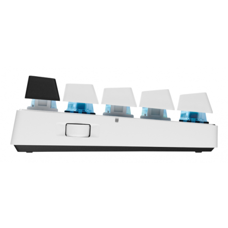Logitech G PRO X 60 - Keyboard - 60% - TKL - backlit - wireless - 2.4 GHz, Bluetooth - QWERTY - Pan Nordic - white - 5