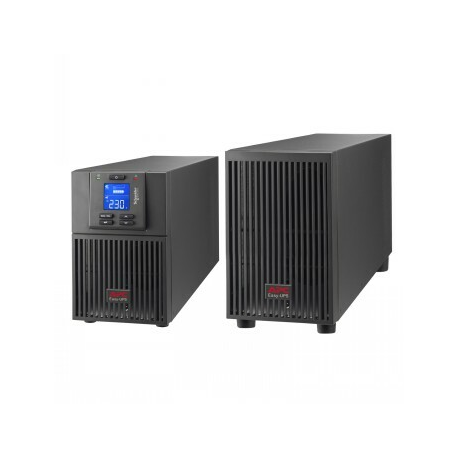APC Easy UPS On-Line - UPS - tower, extended runtime - AC 220 / 230 / 240 V - 900 Watt - 1000 VA - 1-phase - Lead Acid - USB, serial - output connectors: 4 - Europe - black, RAL 7010 - 0