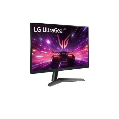 LG UltraGear 24GS60F-B - LED monitor - gaming - 24" (23.8" viewable) - 1920 x 1080 Full HD (1080p) @ 180 Hz - IPS - 300 cd / m² - 1000:1 - HDR10 - 1 ms - HDMI, DisplayPort - 3