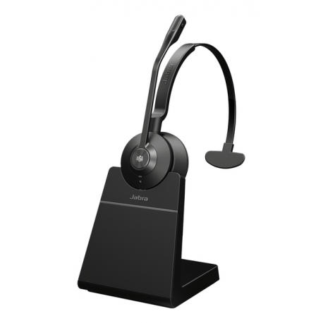 Jabra Engage 55 SE Mono - Headset - on-ear - DECT - wireless - USB-A via DECT adapter - Certified for Microsoft Teams - 1