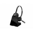 Jabra Engage 65 SE Stereo (Low Power) - Headset - on-ear - DECT - wireless - Zoom Certified, UC certified, Google Meet Certified, Amazon Chime Certified, Works With Chromebook Certified, Certified for Microsoft Teams Open Office