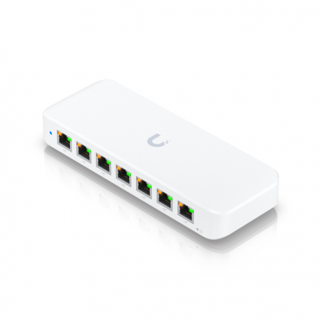 Ubiquiti UniFi Switch Ultra 210W - Switch - Managed - 7 x 10 / 100 / 1000 (PoE+) + 1 x 10 / 100 / 1000 (PoE++) - desktop, wall-mountable - PoE++ (202 W) - AC - 6