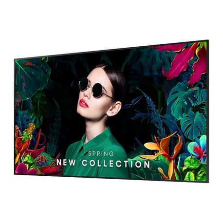 Samsung QM98C - 98" Diagonal Class (97.5" viewable) - QMC Series LED-backlit LCD display - digital signage - Tizen OS - 4K UHD (2160p) 3840 x 2160 - slate black - 1