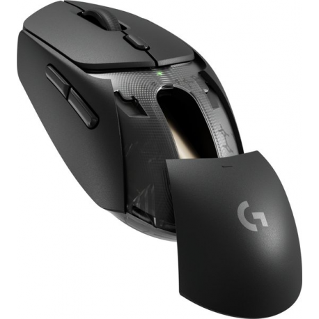 Logitech G G309 - Mouse - gaming - optical - 6 buttons - wireless - 2.4 GHz, Bluetooth - USB Logitech LIGHTSPEED receiver - black - 2