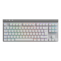 Logitech G G515 - Keyboard - LIGHTSPEED - TKL - backlit - wireless - 2.4 GHz, Bluetooth, USB - white