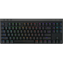 Logitech G G515 - Keyboard - LIGHTSPEED - TKL - backlit - wireless - 2.4 GHz, Bluetooth, USB - black