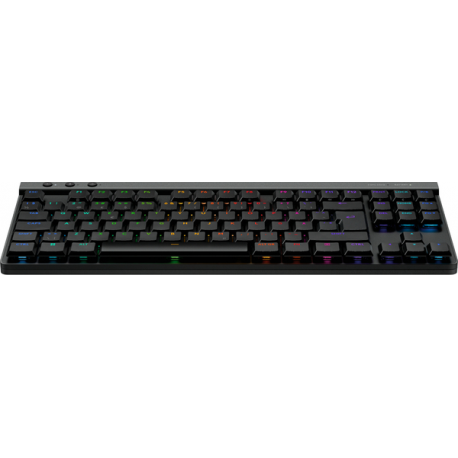 Logitech G G515 - Keyboard - LIGHTSPEED - TKL - backlit - wireless - 2.4 GHz, Bluetooth, USB - black - 2