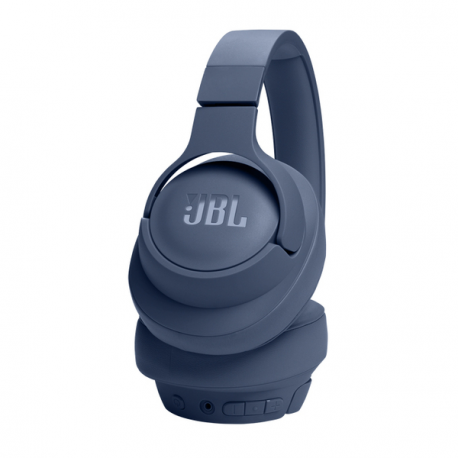 JBL TUNE 720BT - Headphones with mic - full size - Bluetooth - wireless, wired - 3.5 mm jack - blue - 6