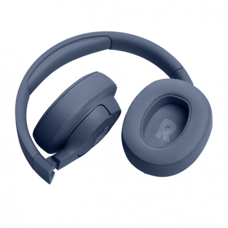 JBL TUNE 720BT - Headphones with mic - full size - Bluetooth - wireless, wired - 3.5 mm jack - blue - 8