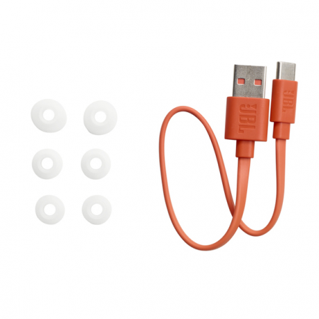 JBL Wave Beam - True wireless earphones with mic - ear-bud - Bluetooth - white - 4