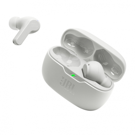 JBL Wave Beam - True wireless earphones with mic - ear-bud - Bluetooth - white - 5