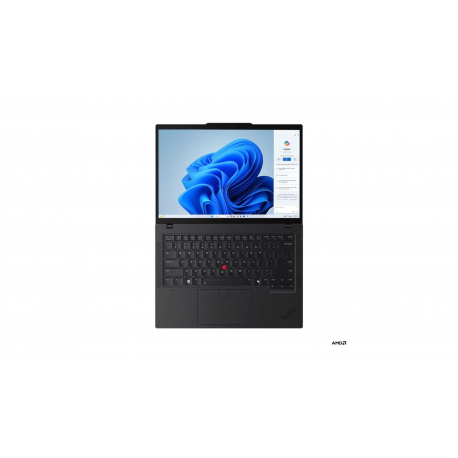 Lenovo ThinkPad T14 Gen 5 21MC - 180-degree hinge design - AMD Ryzen 5 - 8540U / up to 4.9 GHz - Win 11 Pro - Radeon 740M - 16 GB RAM - 512 GB SSD TCG Opal Encryption 2, NVMe - 14" IPS 1920 x 1200 - Gigabit Ethernet - Wi-Fi 6E, Bluetooth - black - kbd: English - Europe - with 3 Years Lenovo Premier Support, CO2 Offset 0.5 ton (2nd Gen) - 9