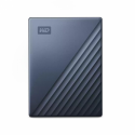 WD My Passport for Mac WDBEJA0060BBL - Hard drive - encrypted - 6 TB - external (portable) - USB 3.2 Gen 1 (USB-C connector) - 256-bit AES - blue