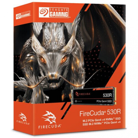 Seagate FireCuda 530R ZP4000GM3A063 - SSD - 4 TB - internal - M.2 2280-D2 - PCIe 4.0 x4 (NVMe) - with 3 years Seagate Rescue Data Recovery - 3