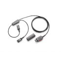 Poly Y Adapter Trainer - Headset splitter - Quick Disconnect to Quick Disconnect - for Poly M12, P10, P10A; CA 10, 10CD; CS 10; Vista M12, M12e; A 20; P10 Series P10A, P10H