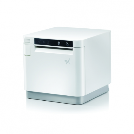 Star mC-Print3 MCP31CI - Receipt printer - direct thermal - Roll (8 cm) - 203 dpi - up to 400 mm / sec - USB-C, LAN, USB host - cutter - white - 1