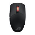 ASUS ROG Strix Impact III - Mouse - optical - 7 buttons - wireless, wired - USB, 2.4 GHz, Bluetooth 5.1 - USB ROG Omni wireless receiver - black