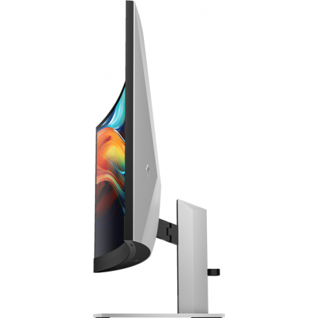 HP 740pm - Series 7 Pro - LED monitor - curved - 40" (39.7" viewable) - 5120 x 2160 WUHD @ 60 Hz - IPS - 300 cd / m² - 1000:1 - 5 ms - 2xThunderbolt 3, HDMI, DisplayPort - speakers - black, silver - 14
